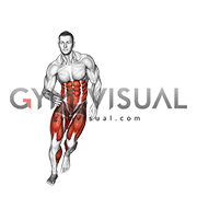 Side to Side Hop (male)