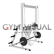 Smith Stiff Legged Deadlift (female)