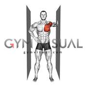 Standing one arm chest stretch