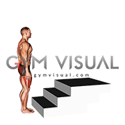 Step-up (1st and 2nd stairs steps)