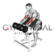 Dumbbell Zottman Preacher Curl