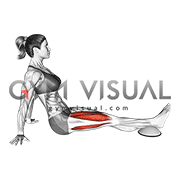 Seated Knee Down (female)