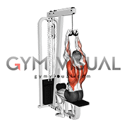 Cable Lateral Pulldown with Mag Grip