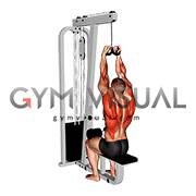 Cable Lateral Pulldown with Mag Grip