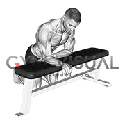 Single Arm Fingers Press with Ball