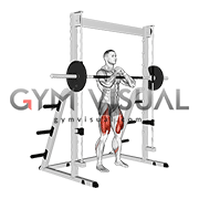 Smith Zercher Squat