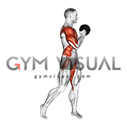 Kettlebell Standing Slingshots (advanced) (male)