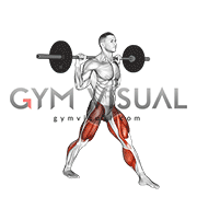 Barbell Split Jump