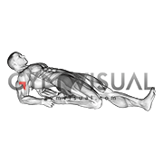 Single Lean Back Quadriceps Stretch