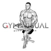 Seated Toe Extensor Stretch